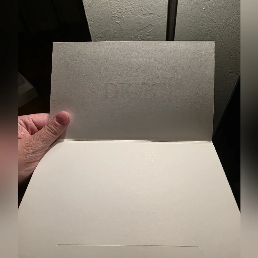 Dior White Gift Envelopes - Receipt Envelopes - Lot Of 15 DIOR Envelopes